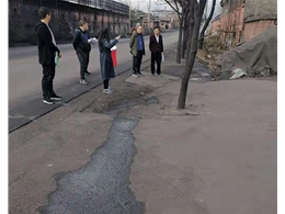 縣委、鎮(zhèn)府領(lǐng)導(dǎo)煤改電驗收工程